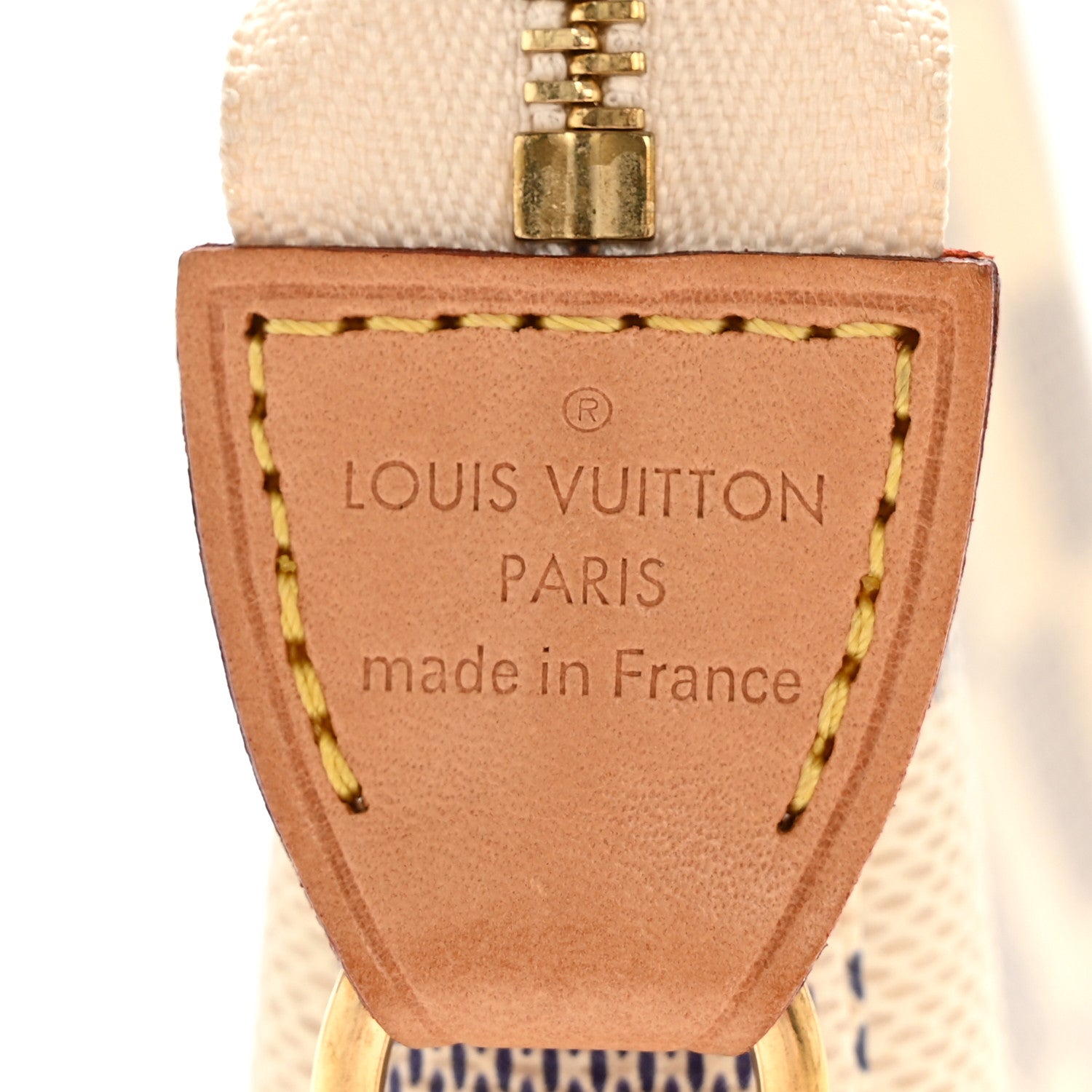 Louis Vuitton Damier Azur Mini Pochette Accessories 6 of 9