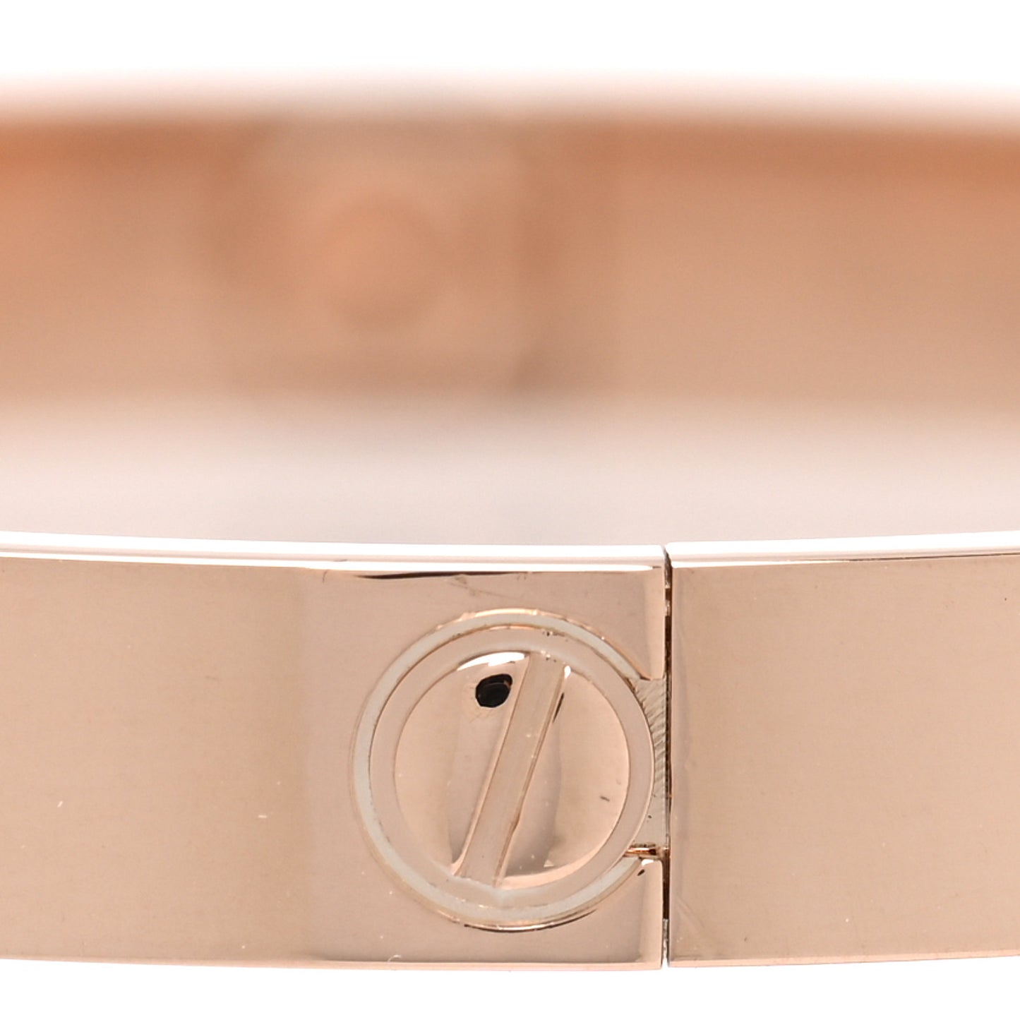 18K Pink Gold LOVE Bracelet 17
