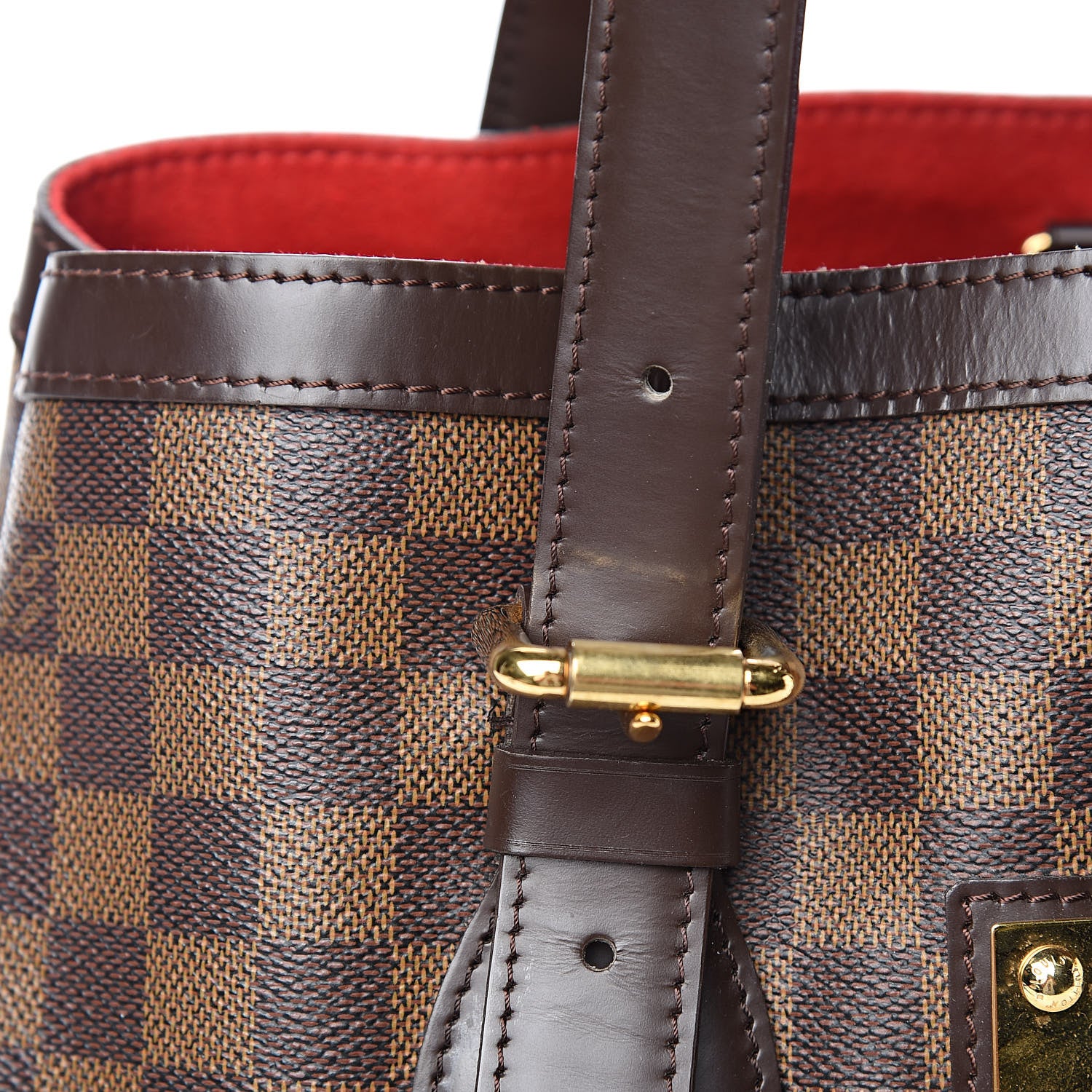 Louis Vuitton Damier Ebene Hampstead MM 11 of 12