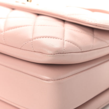 Chanel Lambskin Quilted Medium Trendy CC Flap Dual Handle Bag Pink 6 of 8