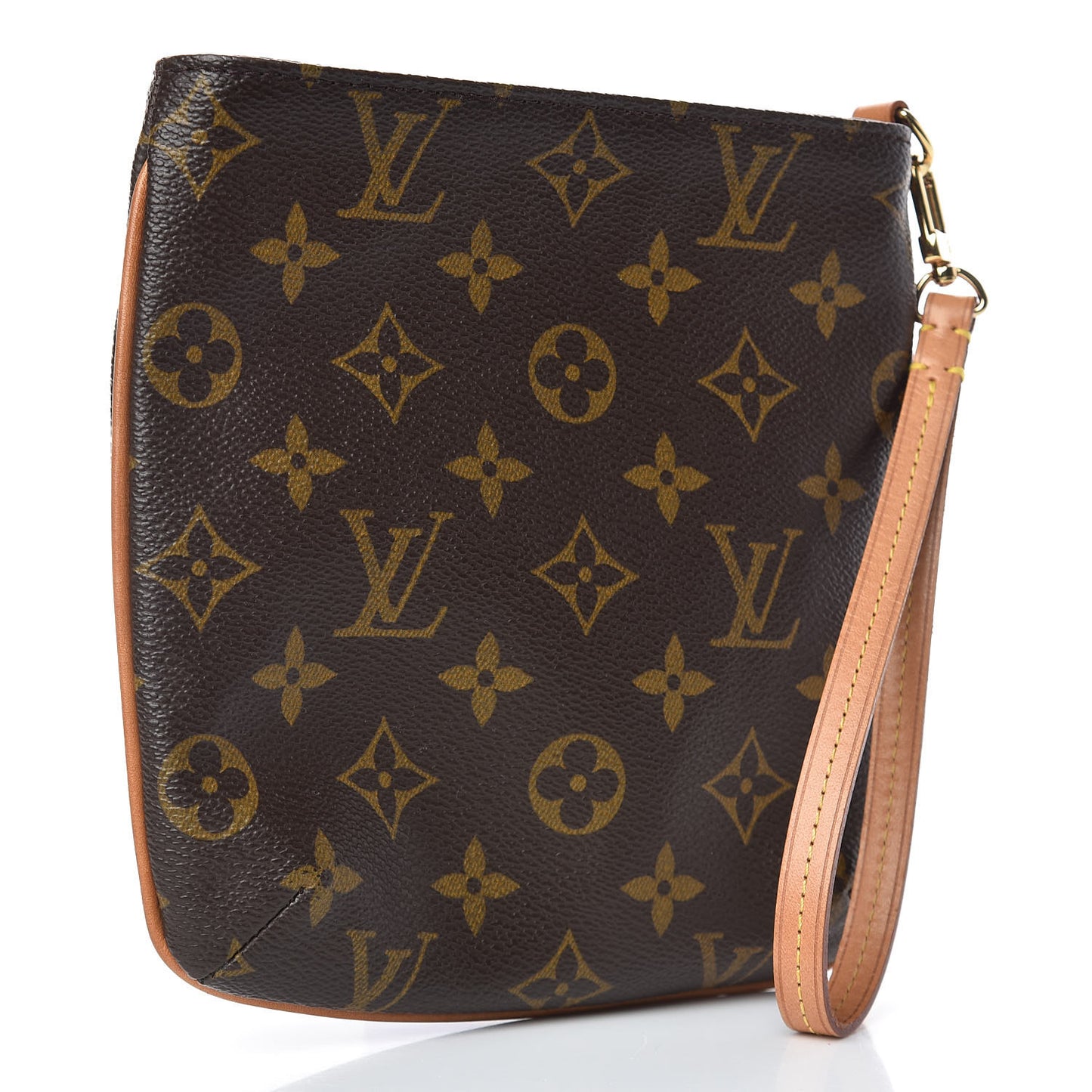 Monogram Partition Wristlet