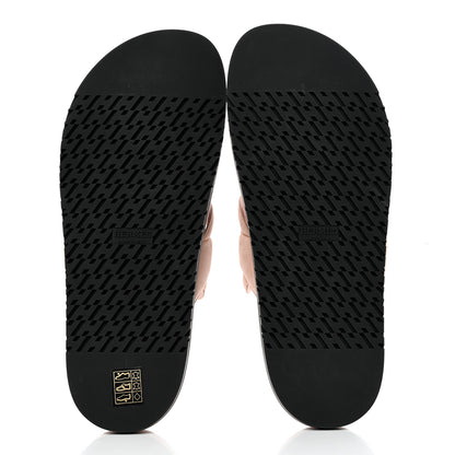Hermes Suede Goatskin Extra Sandals 41 Rose Opaline 5 of 10