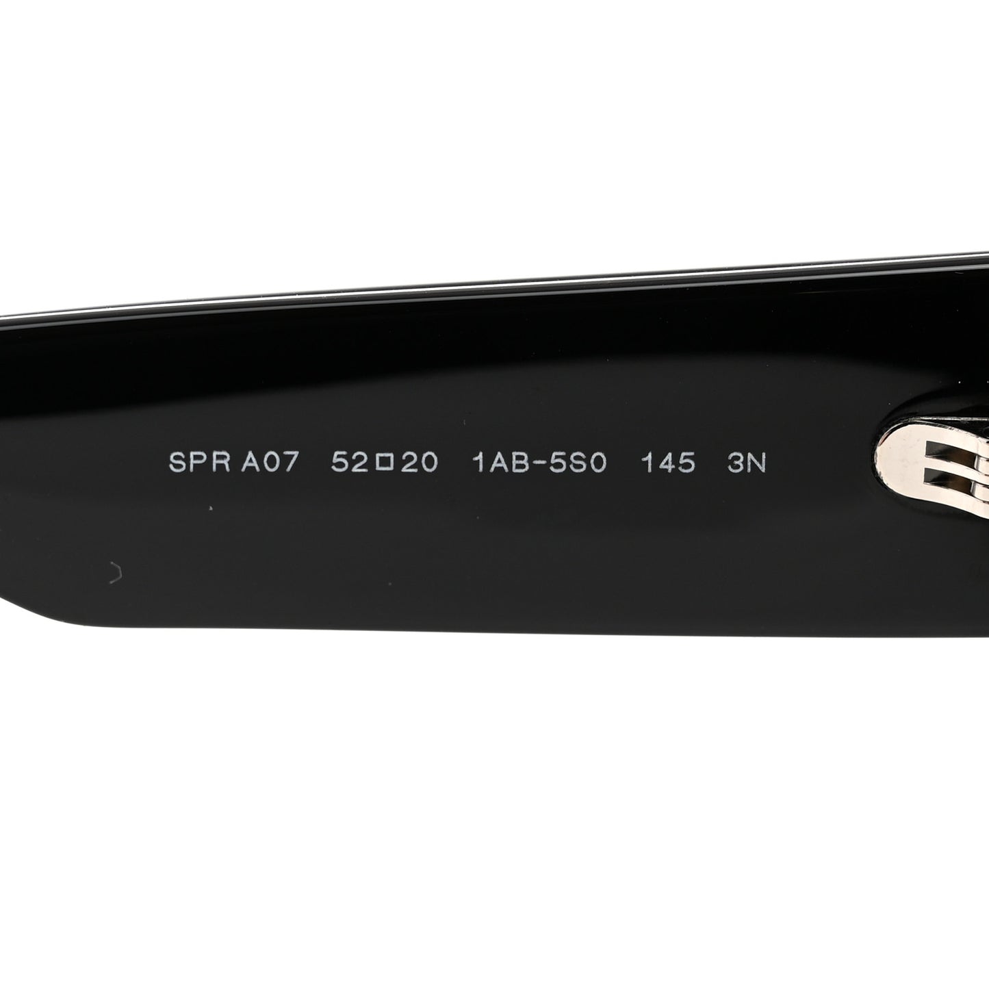 Acetate Sunglasses with Prada Logo SPR A07 Slate Gray