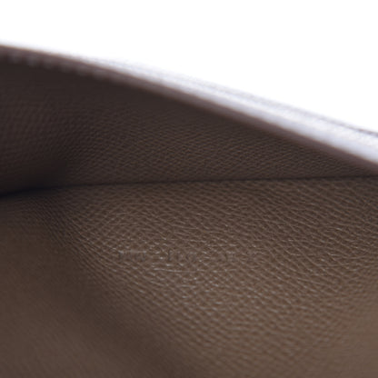 Hermes Epsom Bearn Gusset Wallet Etoupe 7 of 8