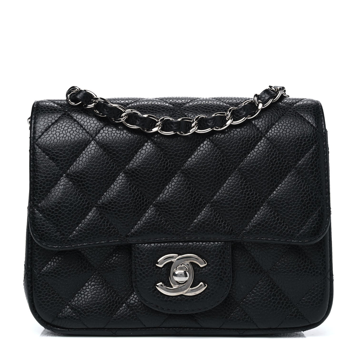 Chanel Caviar Quilted Mini Square Flap Black 1 of 4