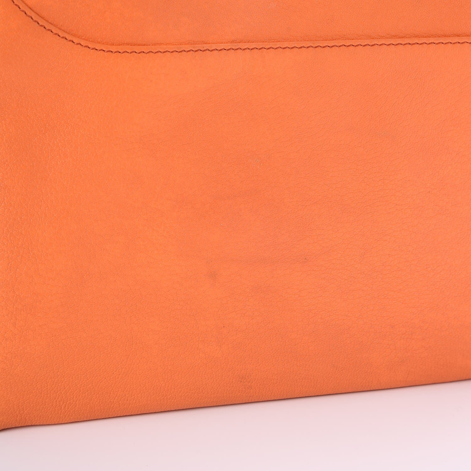 Givenchy Sugar Goatskin Medium Antigona Envelope Clutch Orange 8 of 9