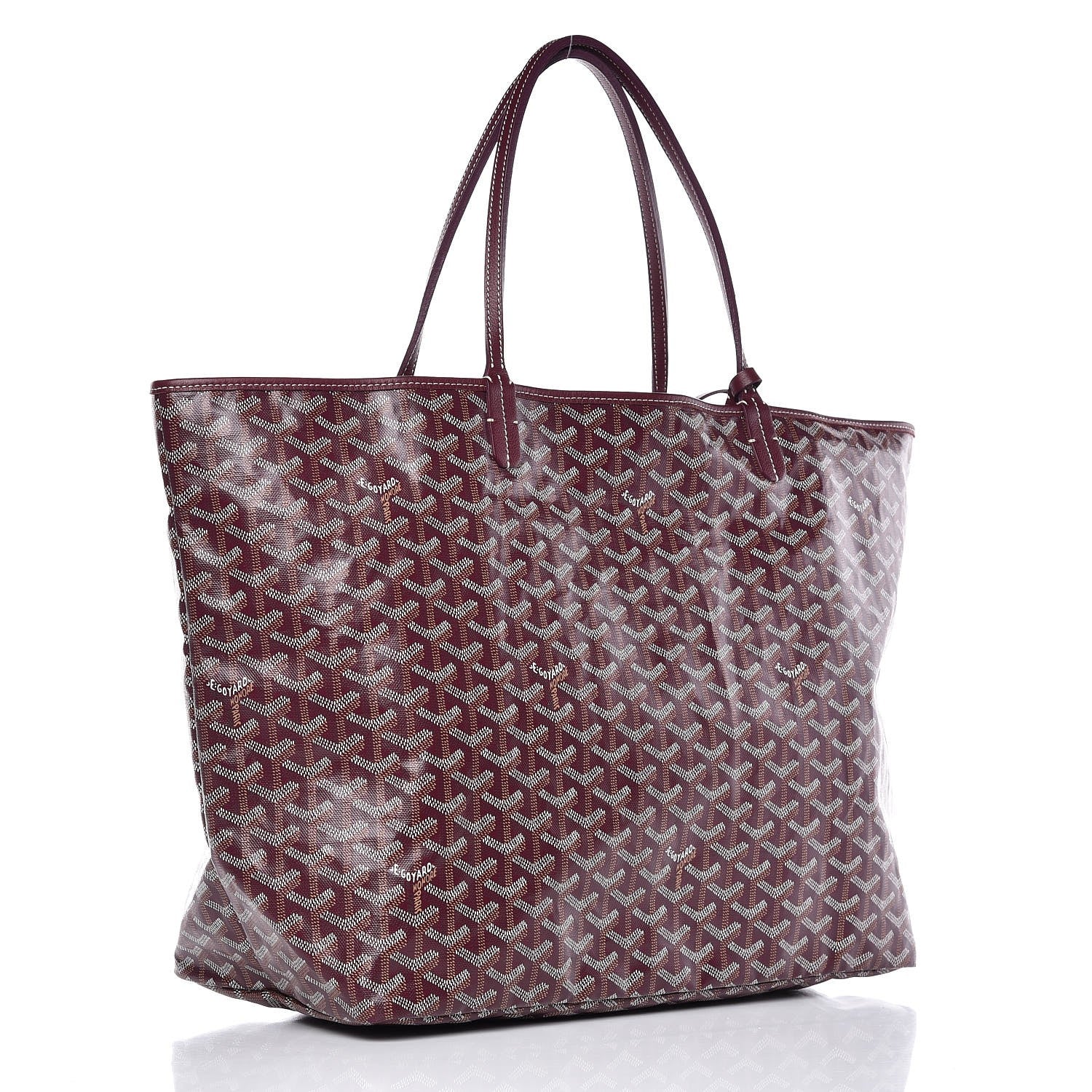 Goyard Goyardine Saint Louis GM Burgundy 4 of 9