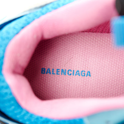 Balenciaga Mesh Nylon Womens Track Sneakers 35 Blue Black 8 of 9