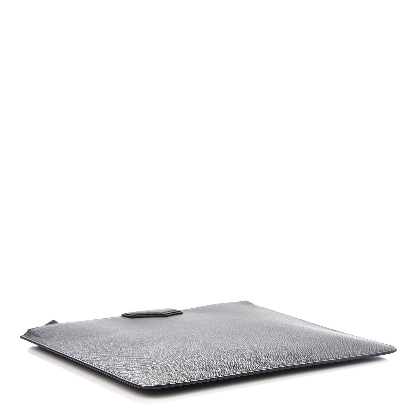 Sugar Goatskin Large Antigona Pouch Black