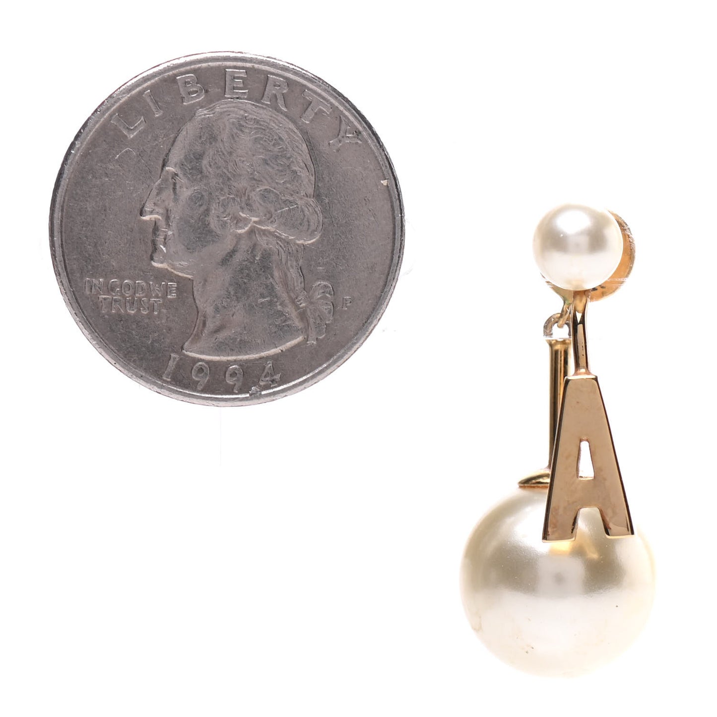 Pearl My ABCDior A Tribale Earring Gold