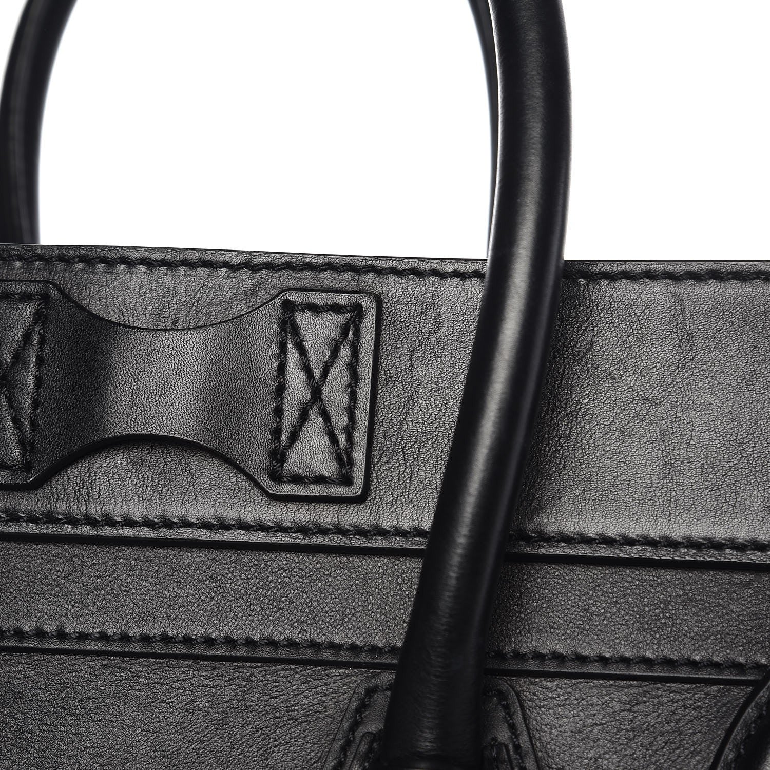 Celine Smooth Calfskin Mini Luggage Black 11 of 16