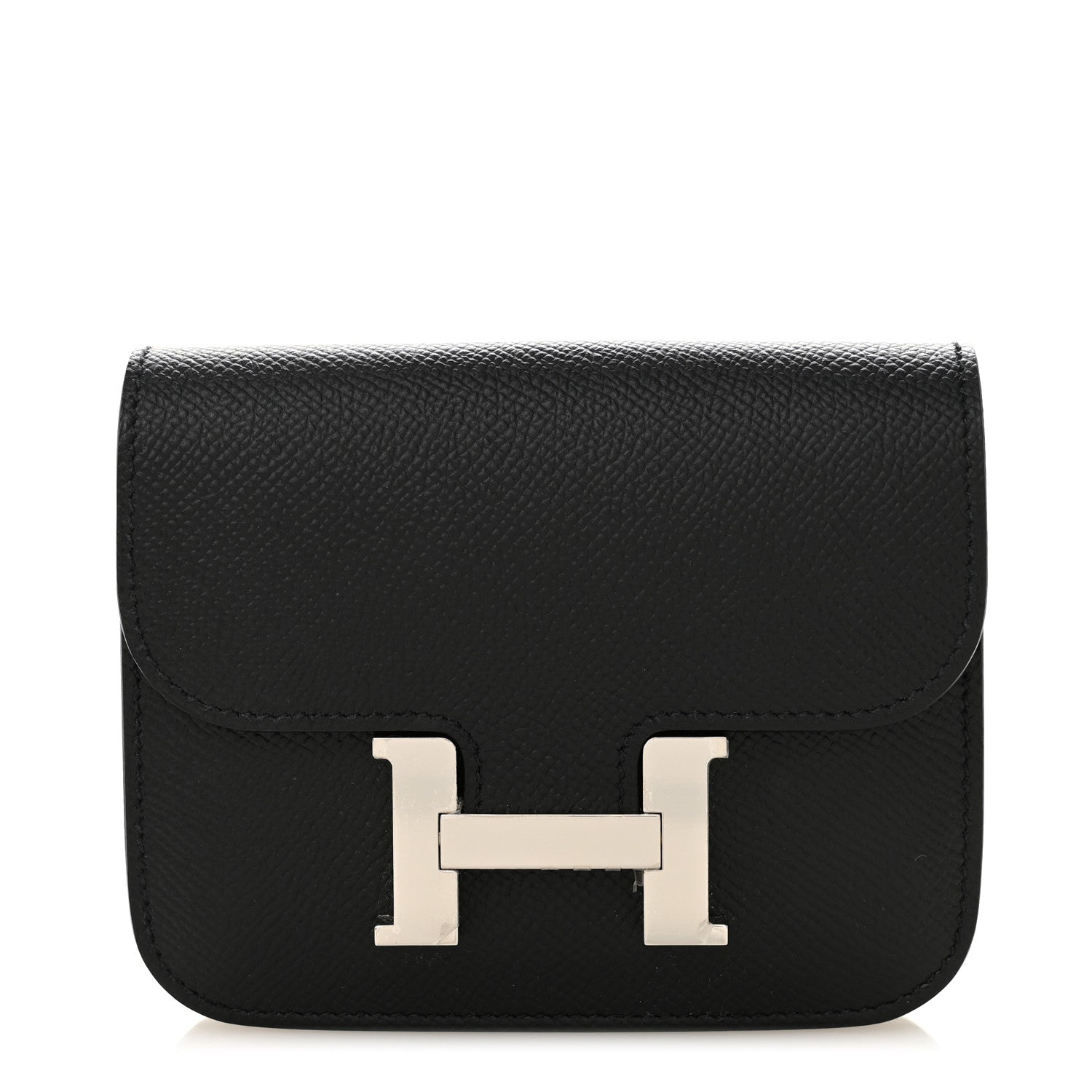 Hermes Epsom Constance Slim Wallet Black 1 of 11