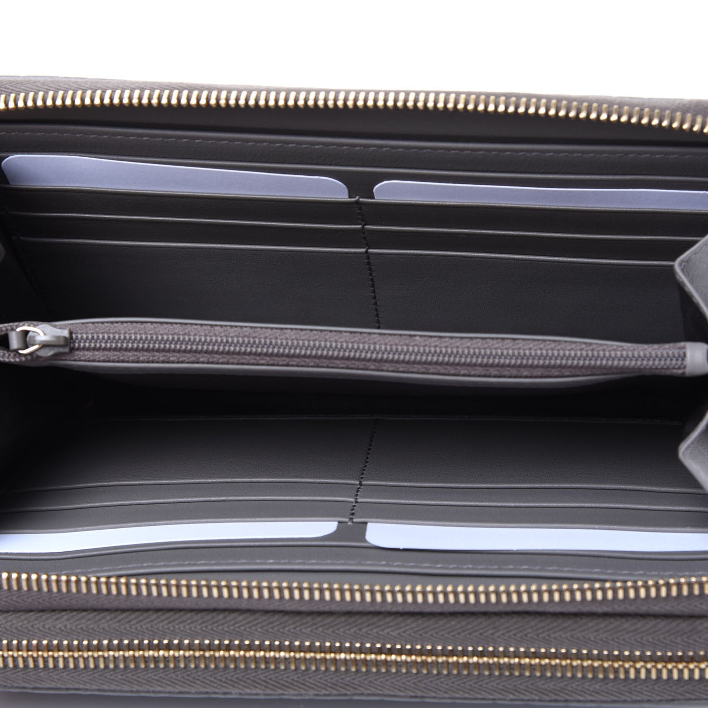 Soft Microguccissima Zip Around Top Handle Travel Wallet Loess