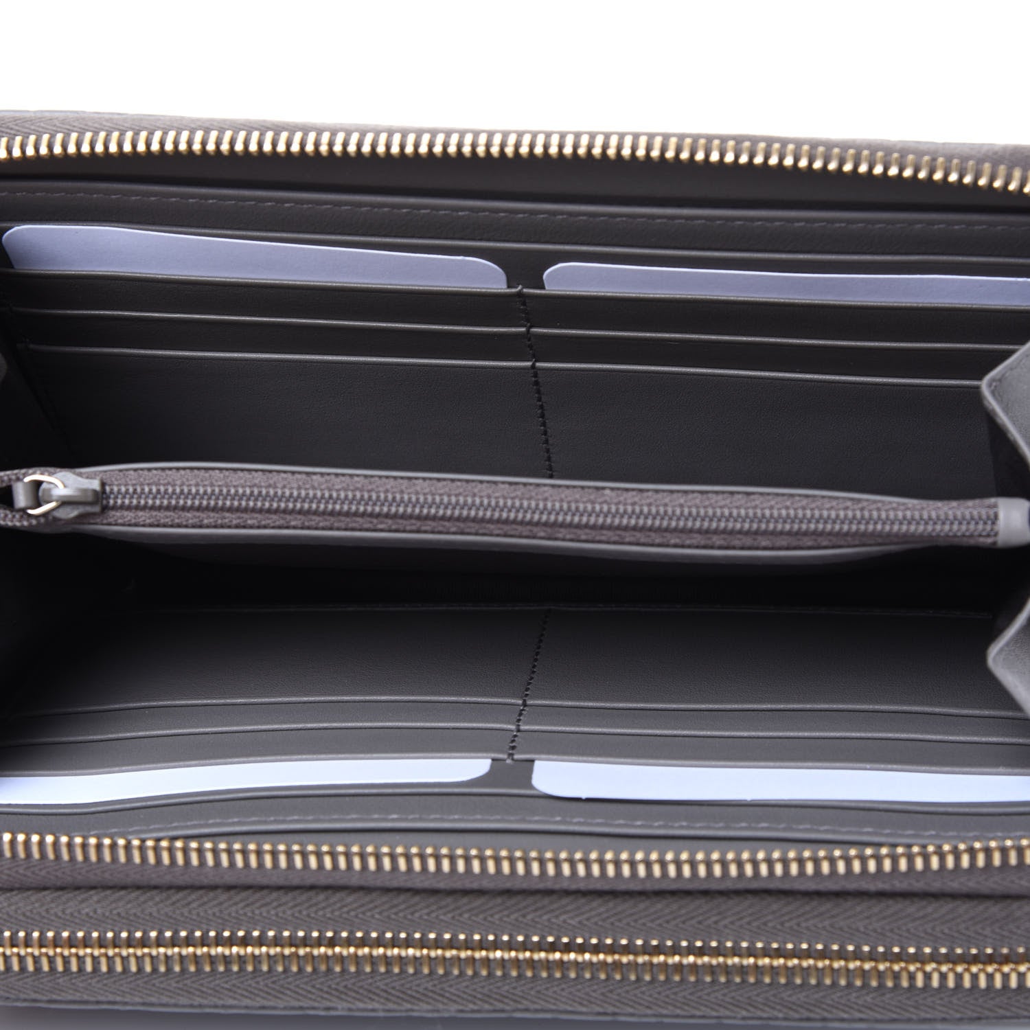 Gucci Soft Microguccissima Zip Around Top Handle Travel Wallet Loess 4 of 9