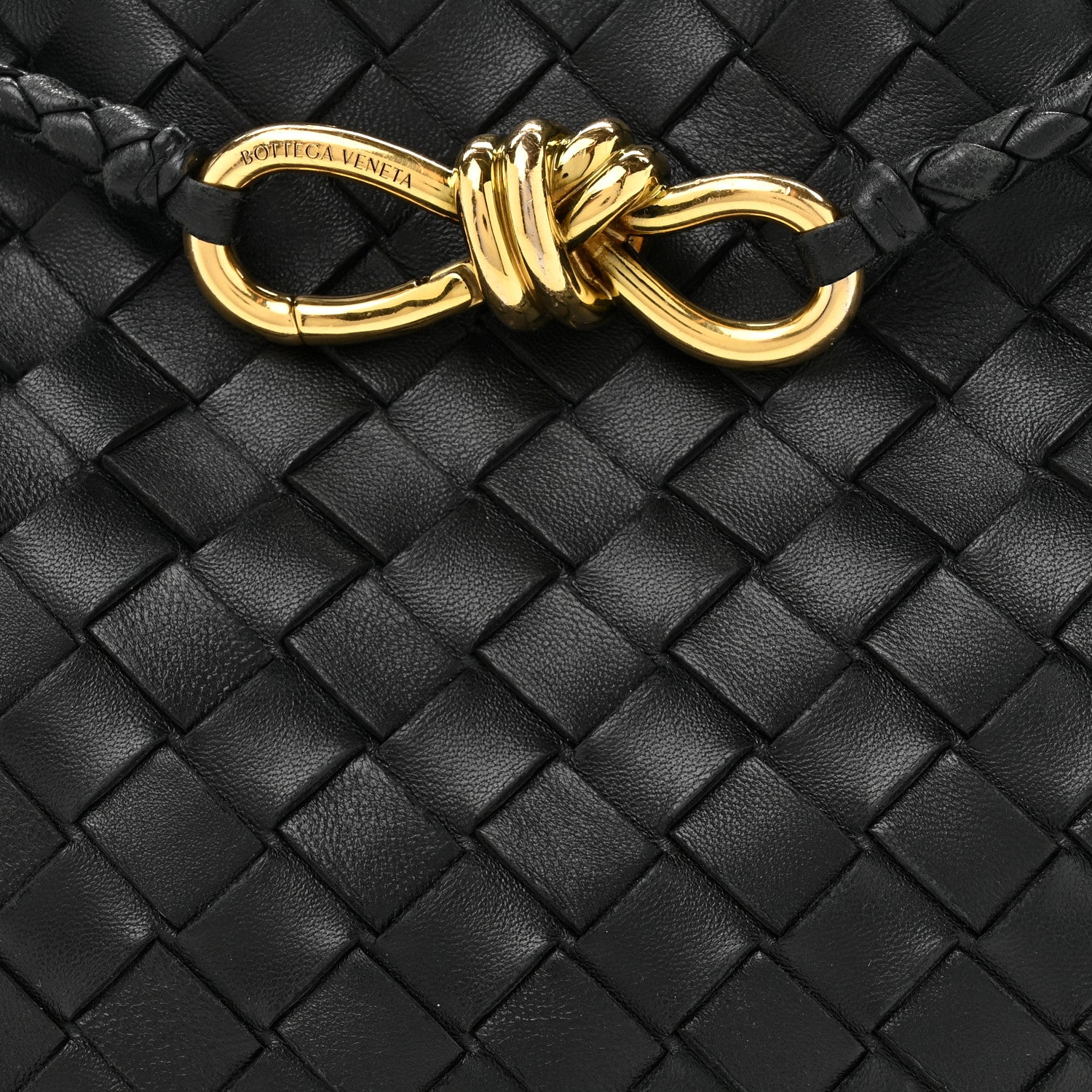 Bottega Veneta Nappa Intrecciato Small Andiamo Shoulder Bag Black 7 of 15