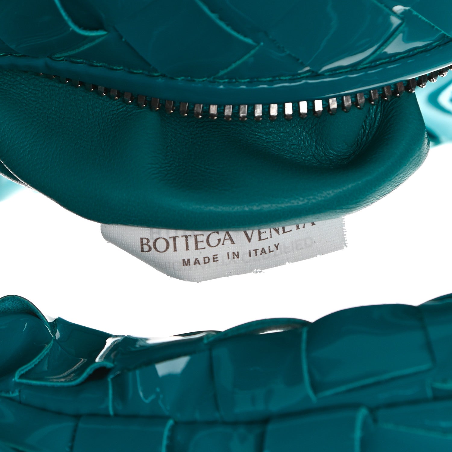 Bottega Veneta Patent Nappa Intrecciato Mini Jodie Blaster 7 of 10