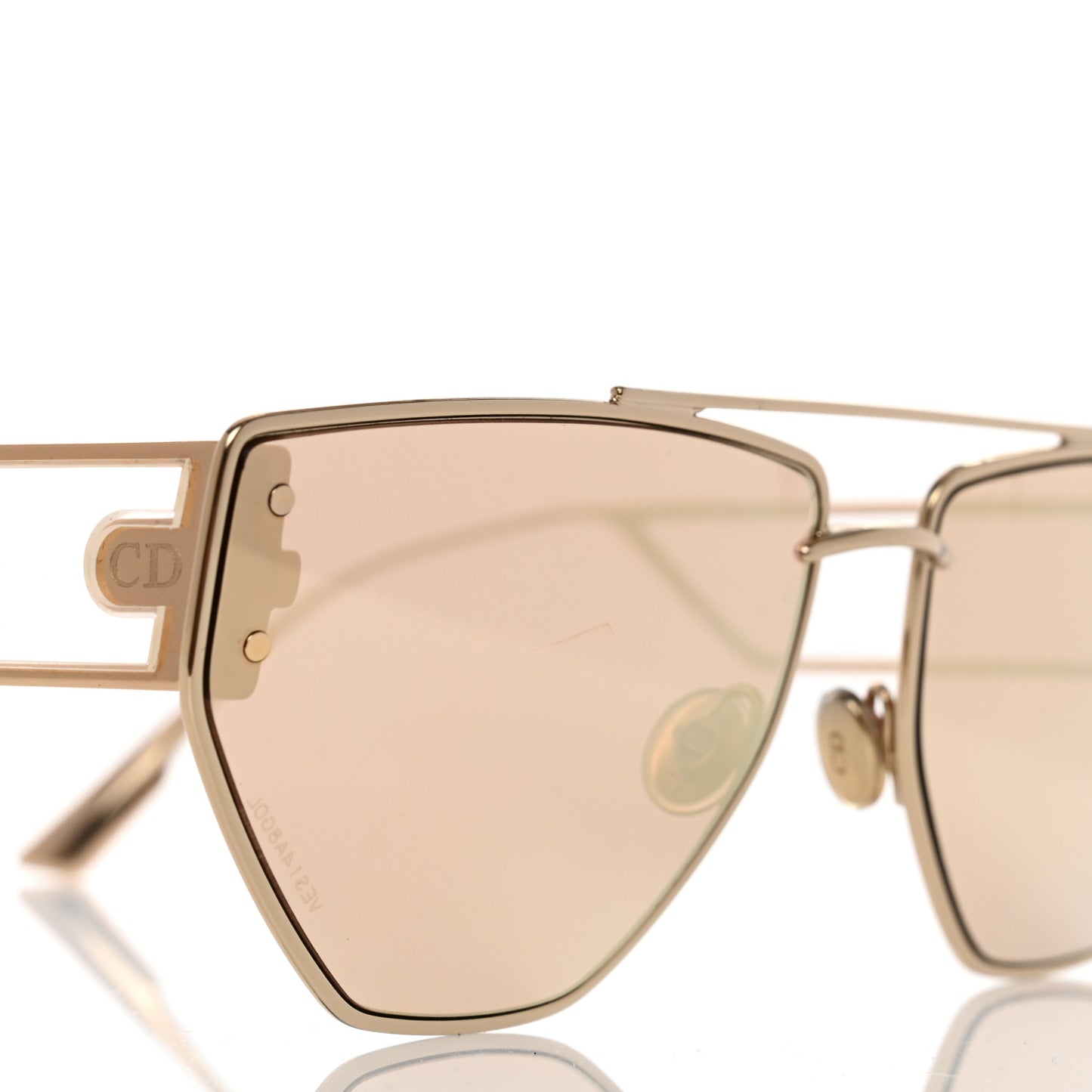 Clan 2 Aviator Sunglasses Gold