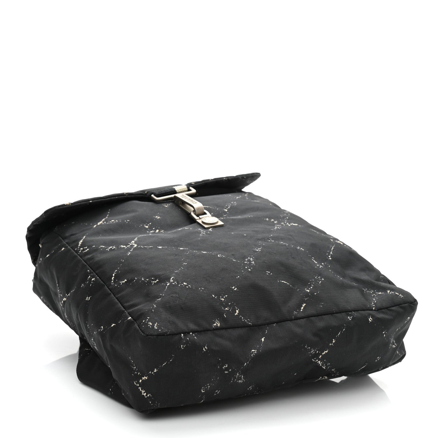 Chanel Nylon Travel Backpack Black 4 of 13