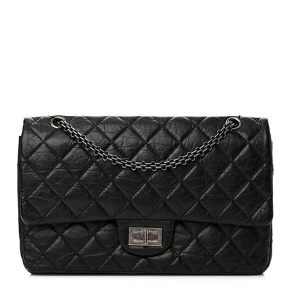 Chanel Aged Calfskin Quilted 2.55 Reissue 227 Flap Black 1 of 14
