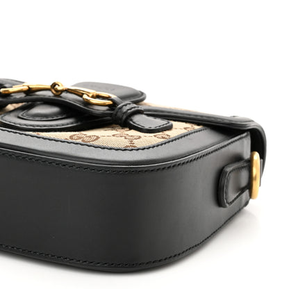 Gucci Monogram Small Lady Web Shoulder Bag Beige Black 9 of 9