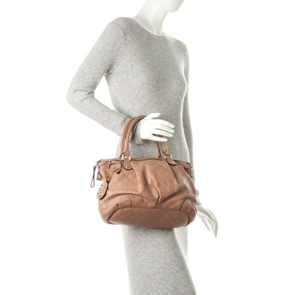 Gucci Guccissima Medium Sukey Top Handle Bag Dusty Rose 2 of 9