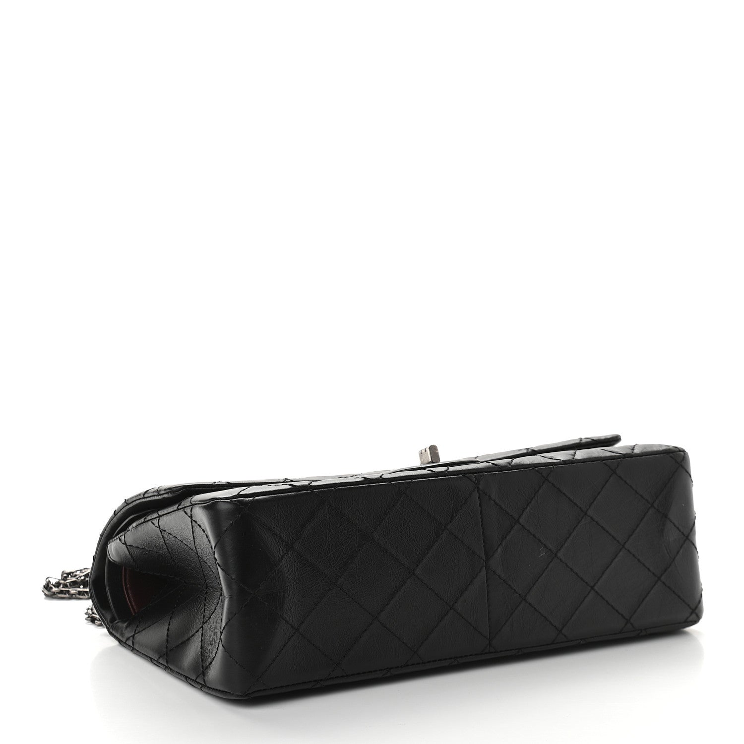 Chanel Aged Calfskin Quilted 2.55 Reissue 226 Flap Black 4 of 9