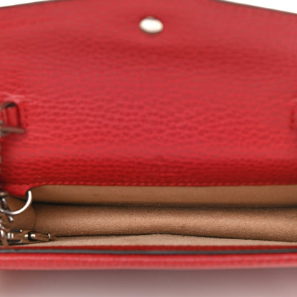 Gucci Calfskin Super Mini Dionysus Shoulder Bag Hibiscus Red 5 of 7