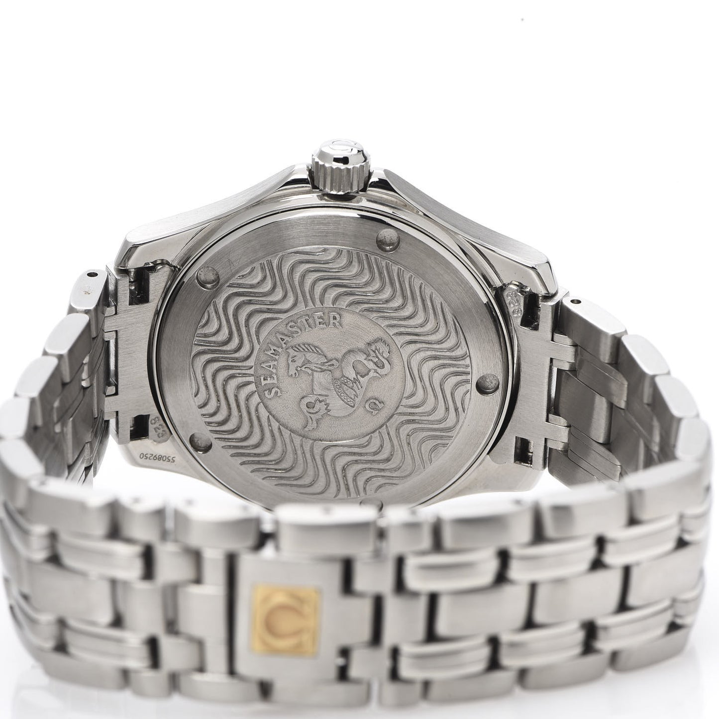 Stainless Steel 36mm Seamaster Quartz Watch White 2511.21