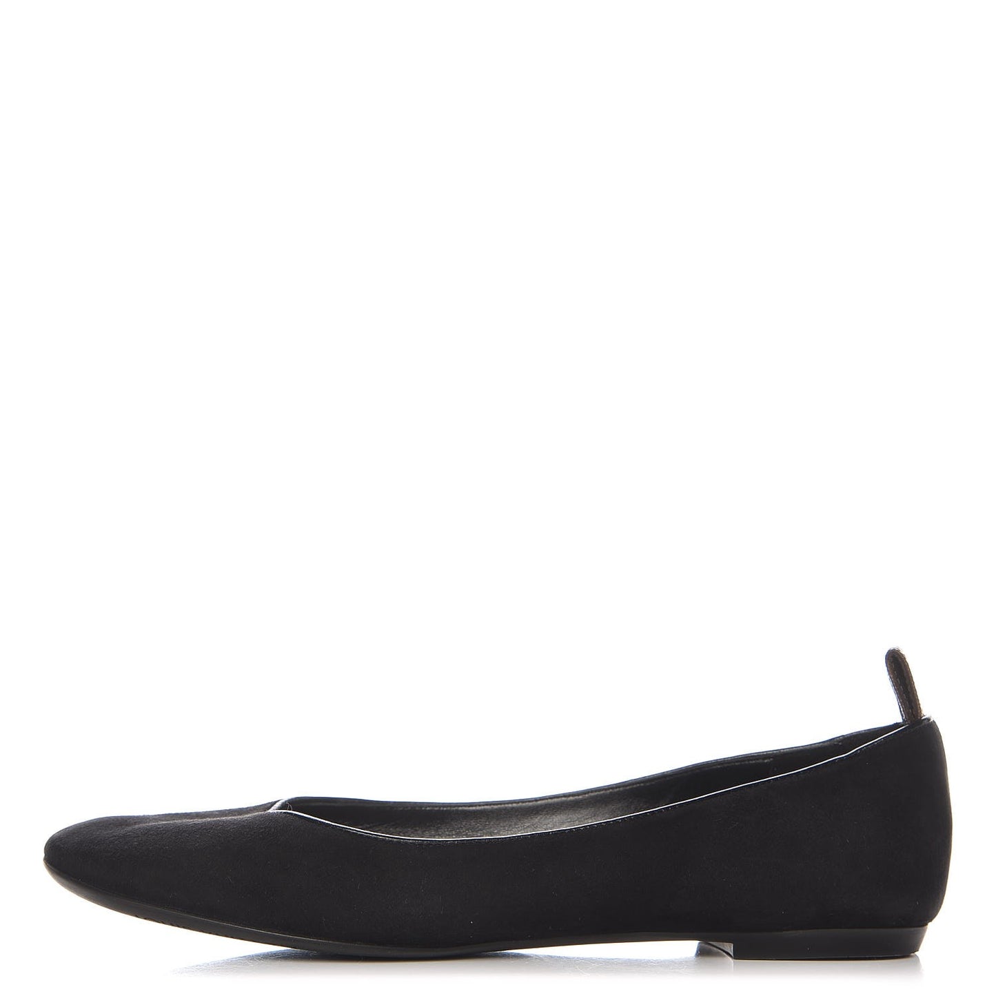 Suede Uniformes Ballet Flats 37 Black