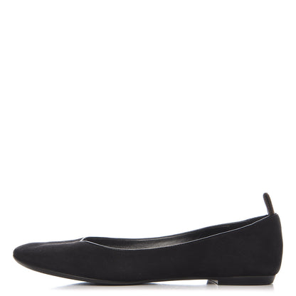 Louis Vuitton Suede Uniformes Ballet Flats 37 Black 1 of 11