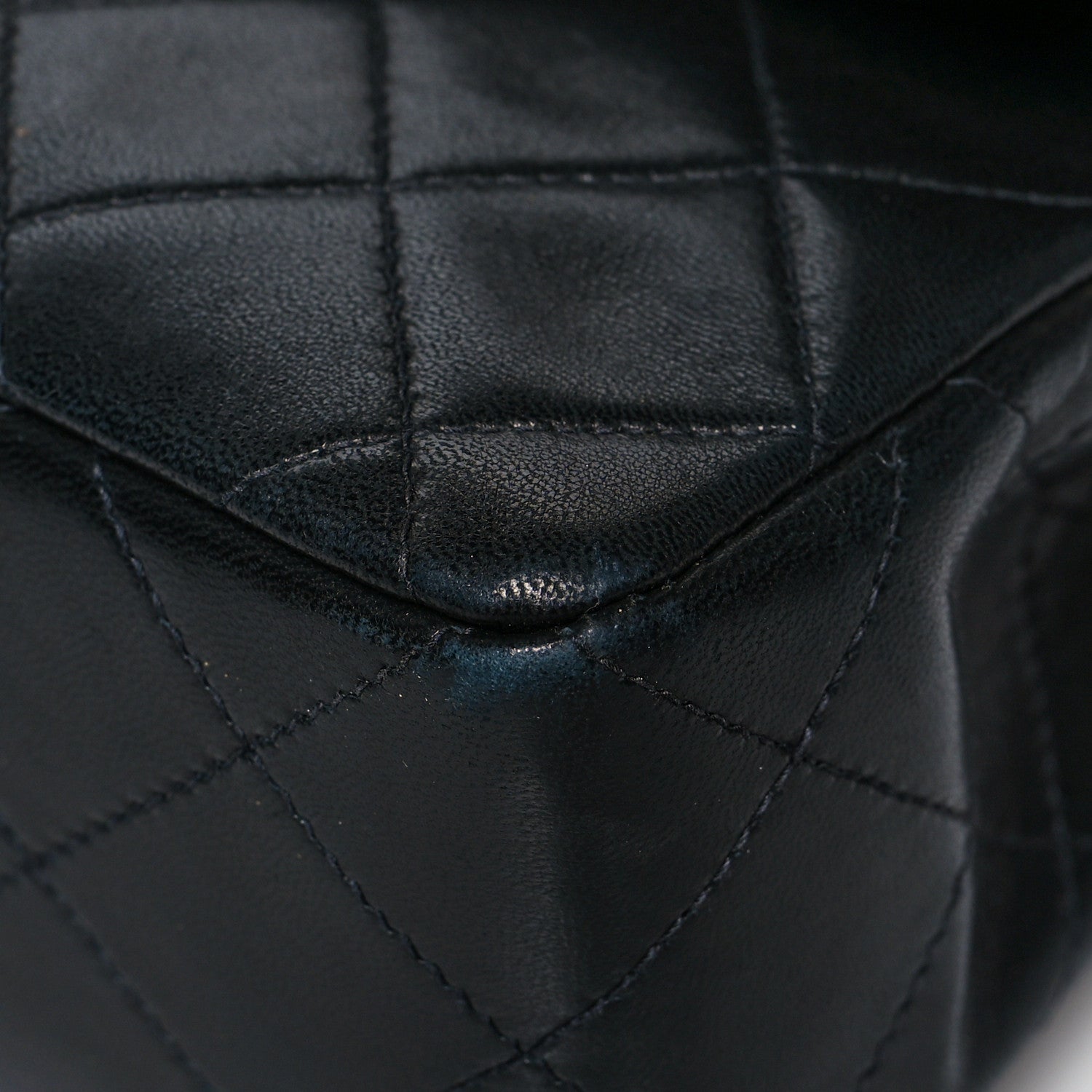 Chanel Lambskin Quilted Small Double Flap Black 11 of 17