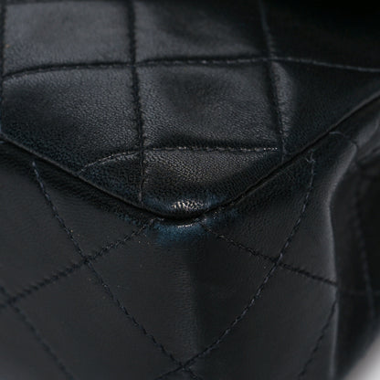 Chanel Lambskin Quilted Small Double Flap Black 11 of 17