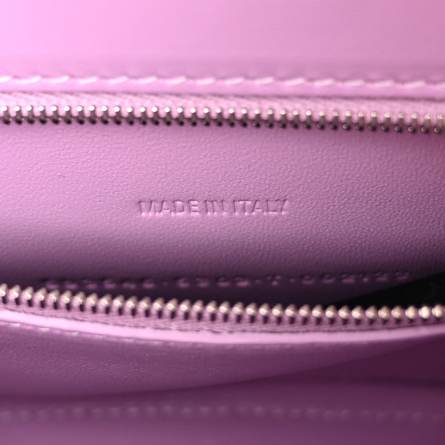 Balenciaga Shiny Box Calfskin Tonal B Small Hourglass Top Handle Bag Lilac 8 of 16