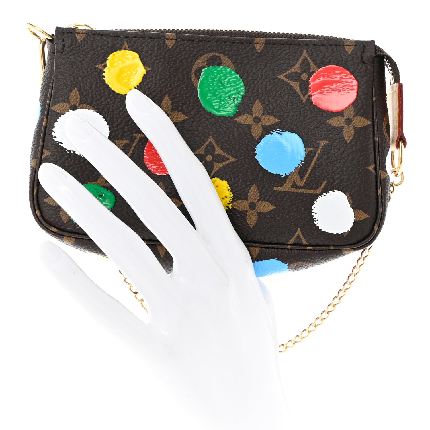 Louis Vuitton LV X YK Monogram Mini Pochette Accessories 2 of 8