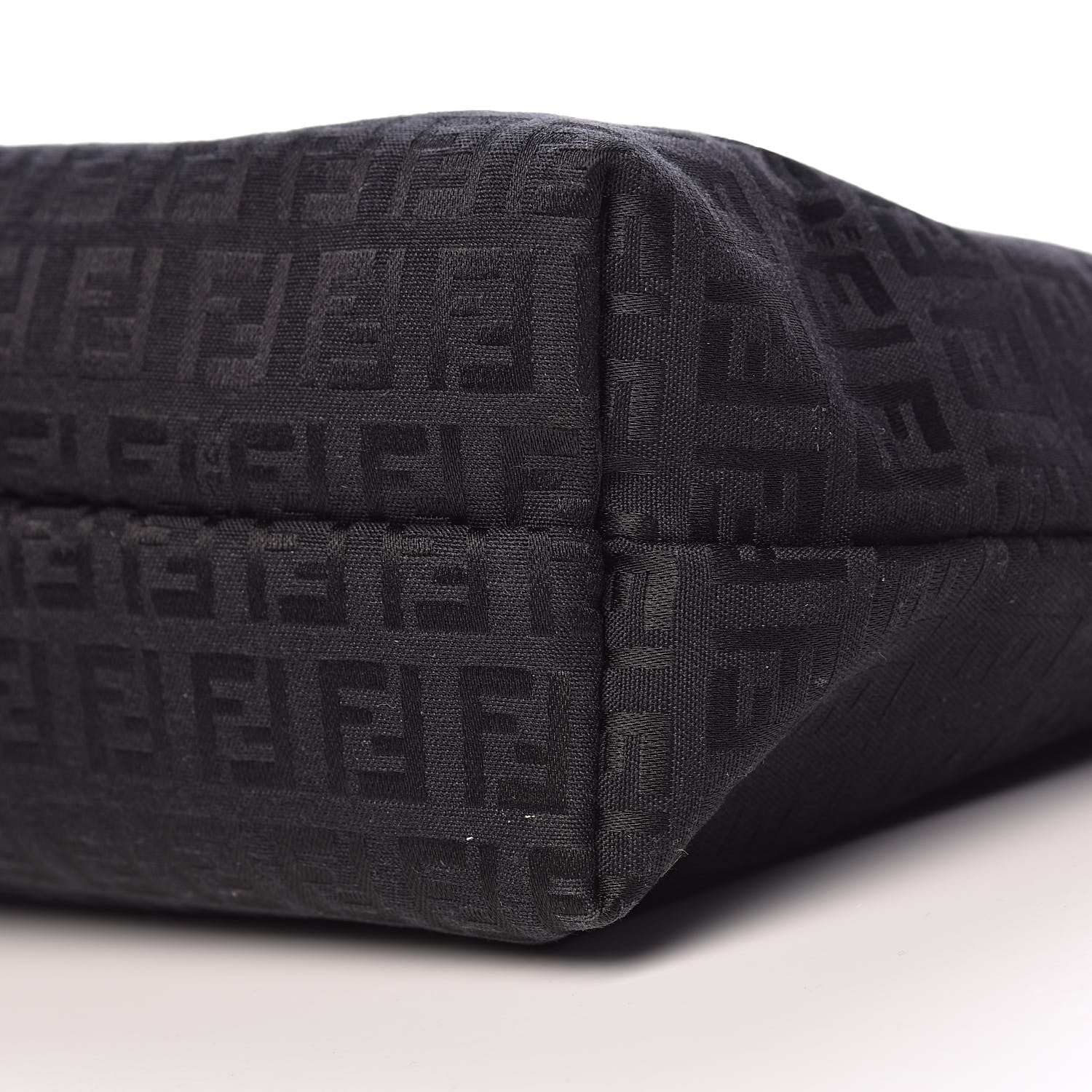 Fendi Zucchino Tote Black 10 of 11
