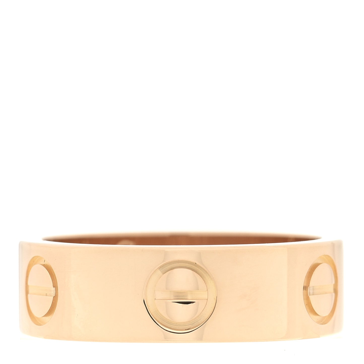 18K Yellow Gold 5.5mm LOVE Ring 50 5.25