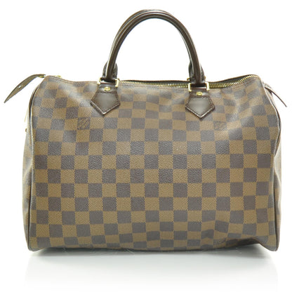 Louis Vuitton Damier Ebene Speedy 30 4 of 8
