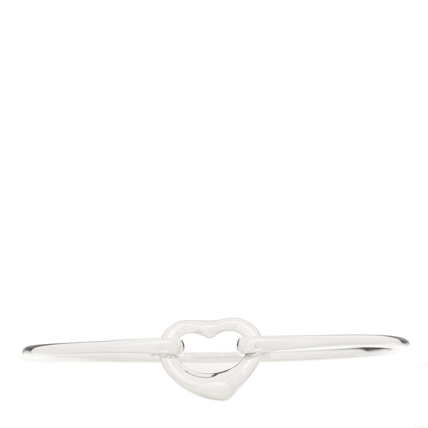 Sterling Silver Elsa Peretti Open Heart Bangle