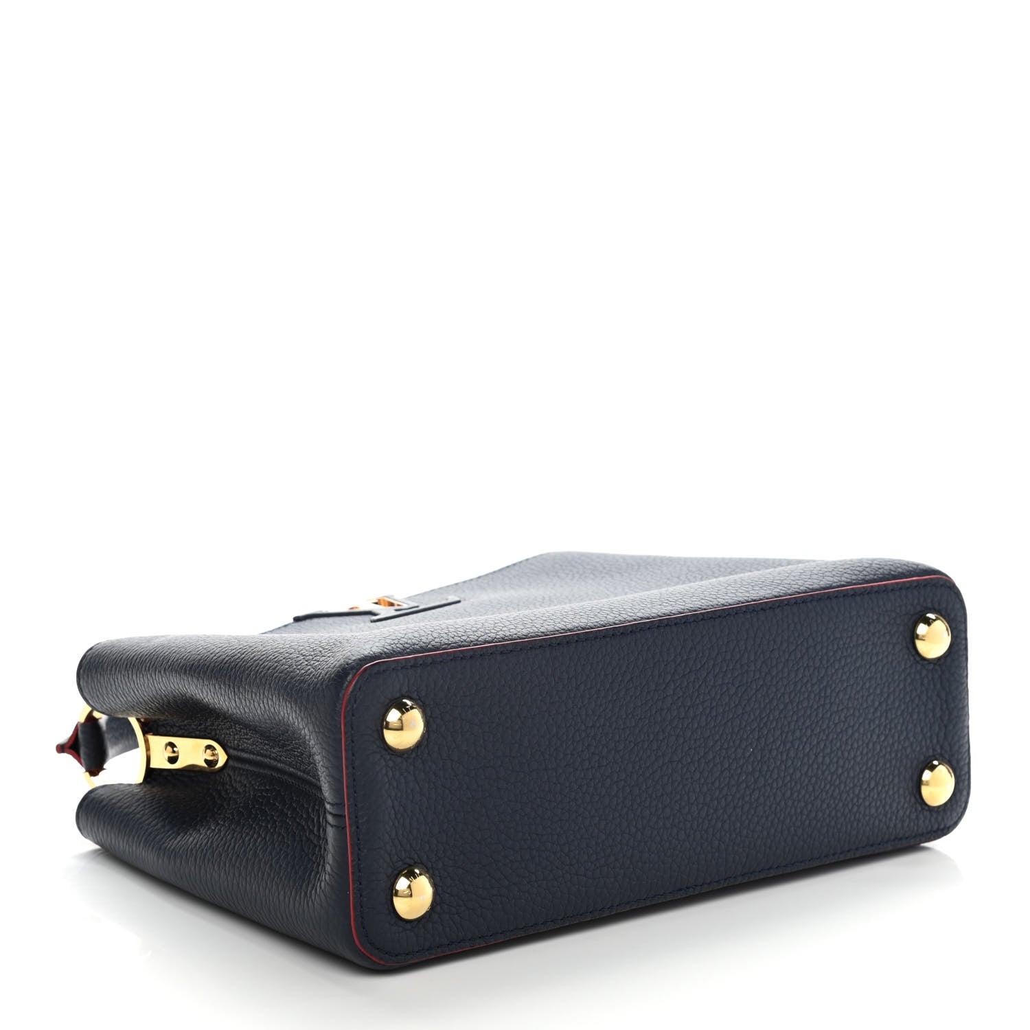 Louis Vuitton Taurillon Capucines BB Marine Rouge 3 of 12