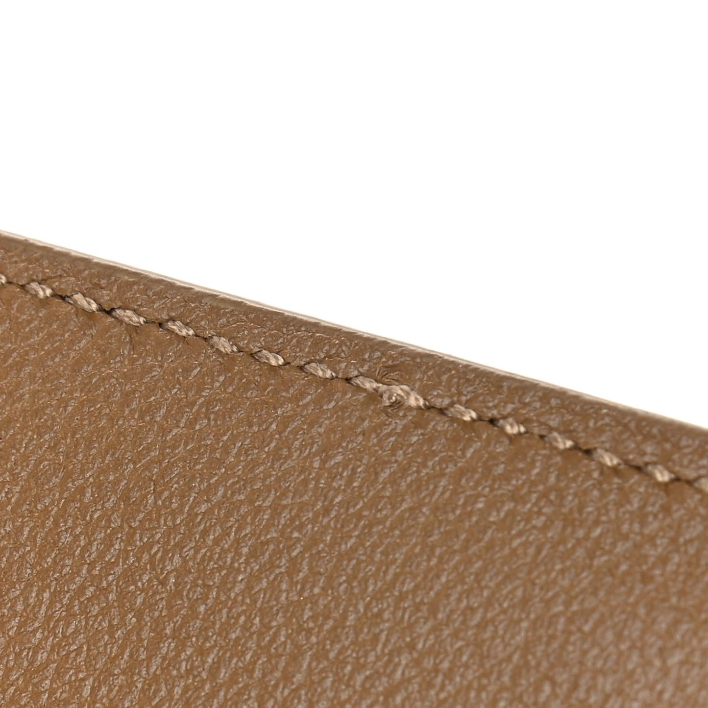 Goatskin Large Belle De Jour Clutch Beige