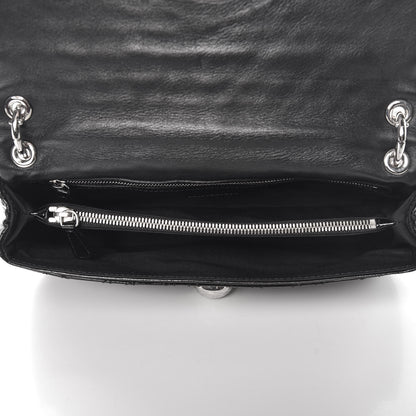 Christian Dior Patent Cannage Rendezvous Shoulder Bag Black 5 of 10