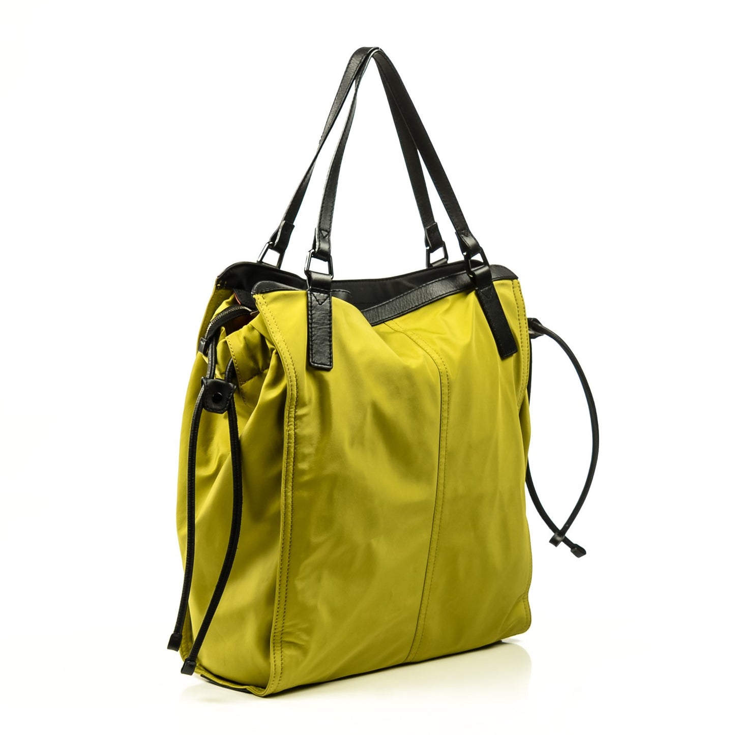 Nylon Buckleigh Packable Tote Chartreuse