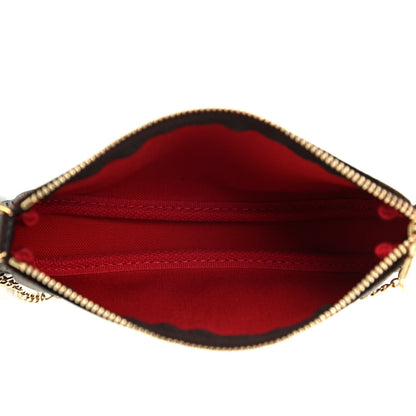 Louis Vuitton Damier Ebene Mini Pochette Accessories 5 of 7