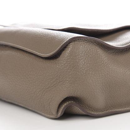 Hermes Taurillon Clemence Marwari GM Etoupe 9 of 12