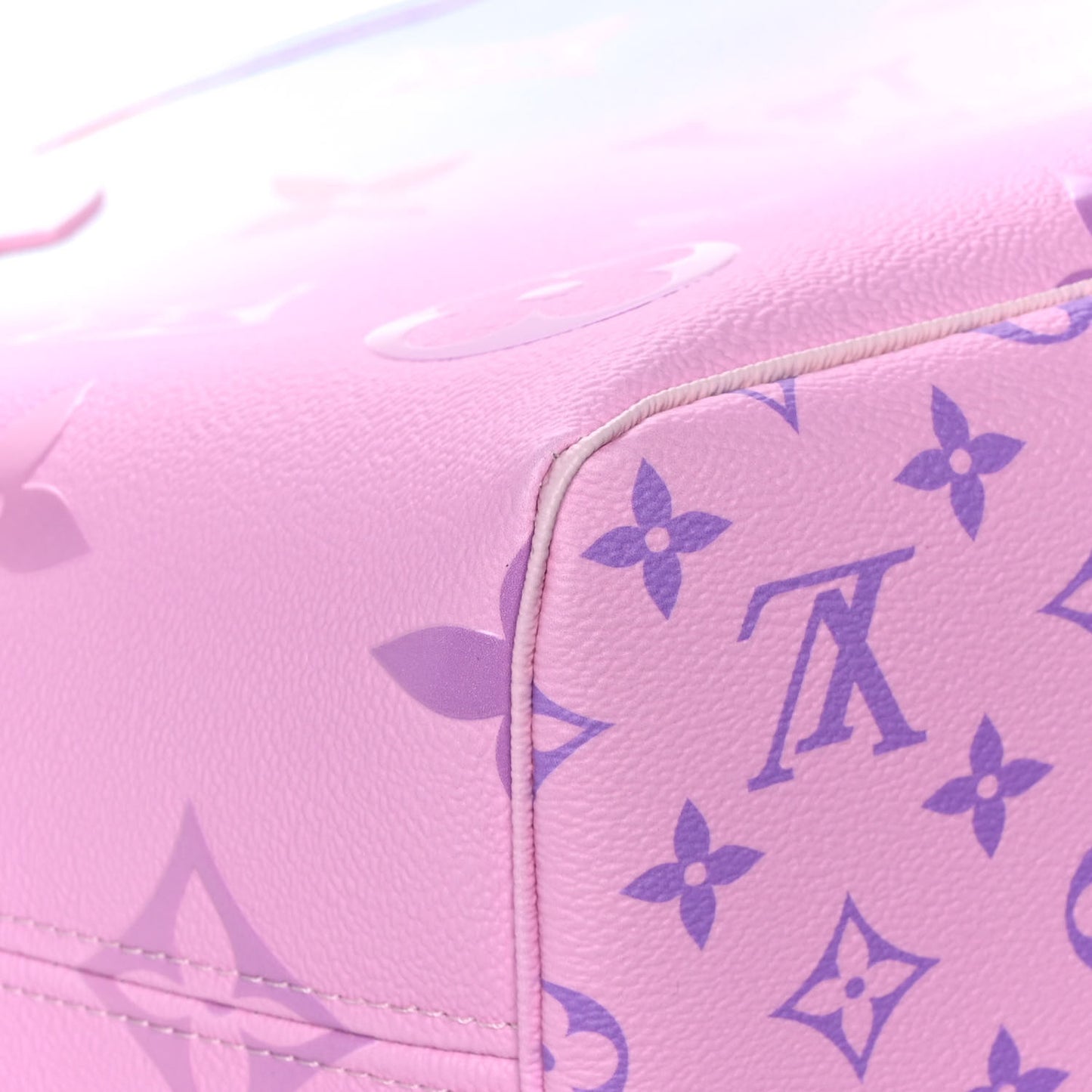 Monogram Giant Spring In The City Neverfull MM Sunrise Pastel