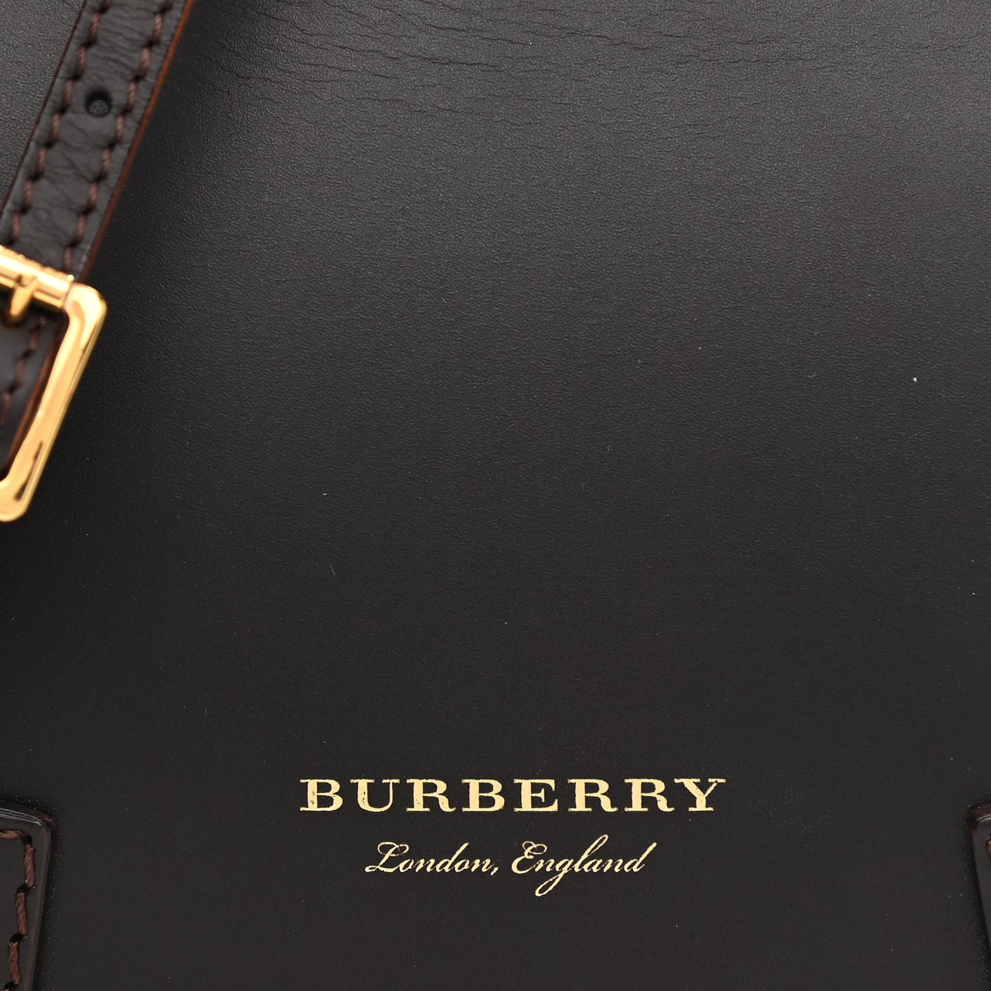 Haymarket Check Large Bridle Saddle Bag Dark Clove Brown