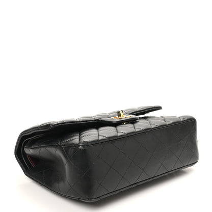 Chanel Lambskin Quilted Small Double Flap Black 4 of 11