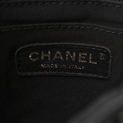 Chanel Calfskin Quilted Mini Urban Spirit Backpack Black 6 of 11