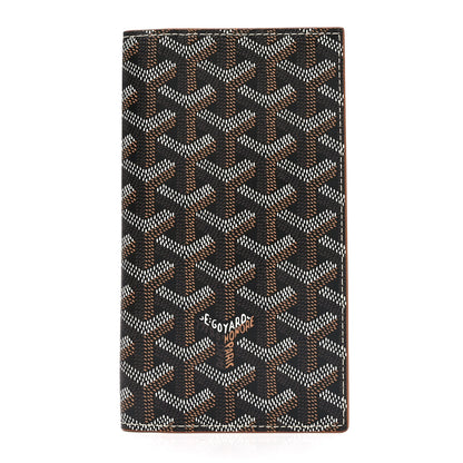 Goyard Goyardine Saint Roch Wallet Black Gold 1 of 6