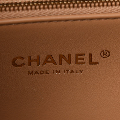 Chanel Lambskin Quilted Medium Trendy CC Flap Dual Handle Bag Camel 6 of 11